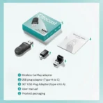 Ottocast Mini – מתאם אלחוטי ל-Apple CarPlay ו-Android Auto – תמונה 6