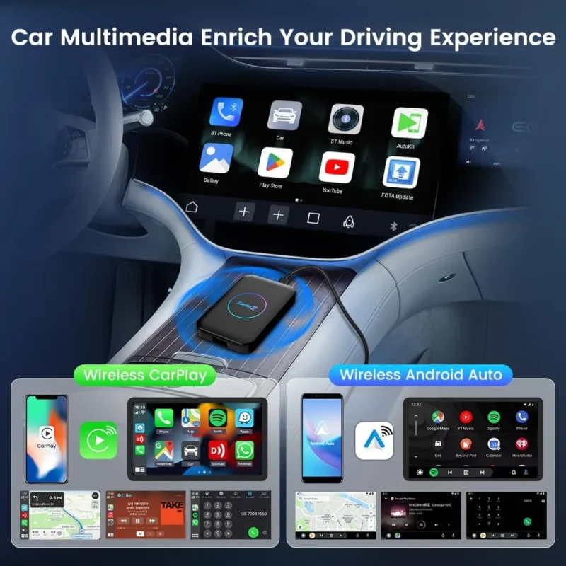 ⁦דונגל אנדרואיד מלא לרכב carlinkit tbox lite⁩ – תמונה ⁦4⁩