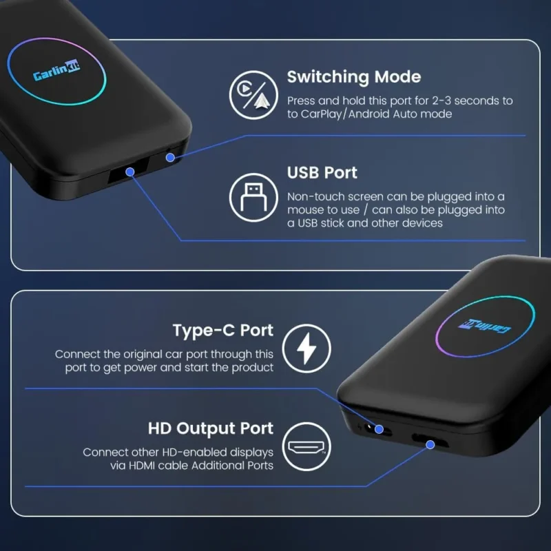 ⁦דונגל אנדרואיד מלא לרכב carlinkit tbox lite⁩ – תמונה ⁦7⁩