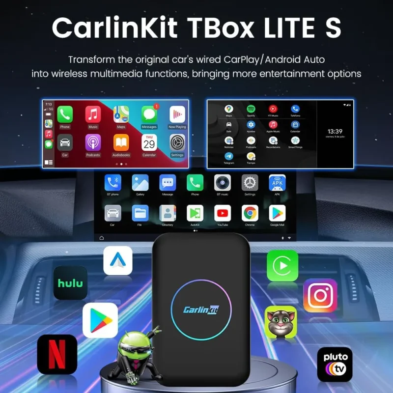 ⁦דונגל אנדרואיד מלא לרכב carlinkit tbox lite⁩ – תמונה ⁦3⁩
