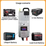 מטען מצברים LITEON PS-2751-5F 12V 100A – תמונה 3