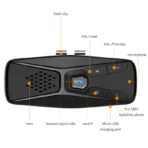 ⁦דיבורית Bluetooth לרכב דגם T823⁩ – תמונה ⁦3⁩