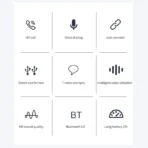 ⁦דיבורית Bluetooth לרכב דגם T823⁩ – תמונה ⁦6⁩