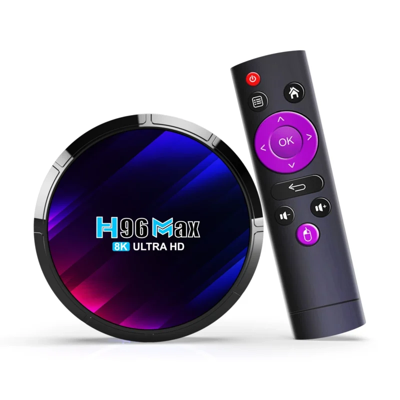 סטרימר חכם H96 Max 8K Ultra HD 4+64GB