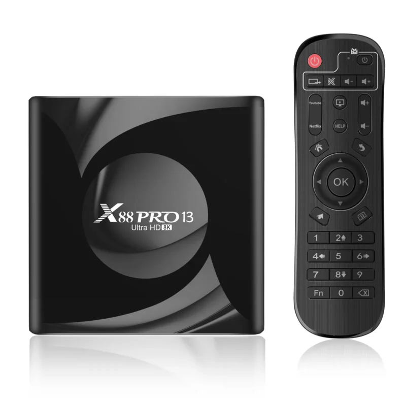 סטרימר X88 Pro 13 תמיכה ב 8K Android 13.0