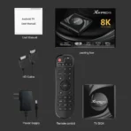 סטרימר X88 Pro 13 תמיכה ב 8K Android 13.0 – תמונה 2