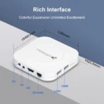 ⁦סטרימר אנדרואיד 14 דגם H96 max m1 plus 4+128gb⁩ – תמונה ⁦3⁩