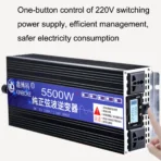 ⁦ממיר מתח לרכב 12V XINBOKE גל סינוס טהור 5500W⁩ – תמונה ⁦2⁩