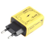 מטען קיר רב עוצמה KO-72 GaN 120W עם 4 יציאות USB ו-Type-C – תמונה 5