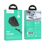 מטען מהיר Hoco N64 Ingenious GaN PD 20W – תמונה 5