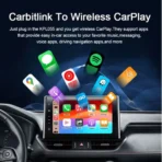 מתאם אלחוטי carbitlinnk לאנדרואיד אוטו וקאר פליי אלחוטי – תמונה 6