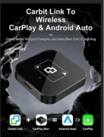 מתאם אלחוטי carbitlinnk לאנדרואיד אוטו וקאר פליי אלחוטי – תמונה 2