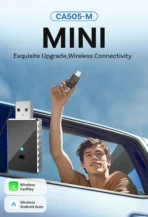 מתאם CarPlay / Android Auto אלחוטי ottocast mini 2 – תמונה 2