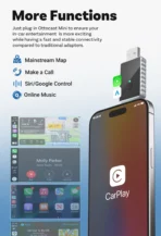 מתאם CarPlay / Android Auto אלחוטי ottocast mini 2 – תמונה 5