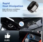 ⁦מתאם אלחוטי ל CarPlay ו AndroidAuto לרכב⁩ – תמונה ⁦2⁩