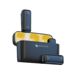 מיקרופון דש אלחוטי כפול MIRACASE MWMC750