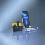 ⁦מיקרופון דש אלחוטי כפול MIRACASE MWMC750⁩ – תמונה ⁦2⁩