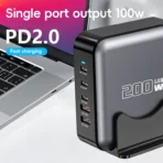 מטען שולחני GaN 3 עוצמתי בהספק כולל של 200W – תמונה 8