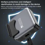 מטען שולחני GaN 3 עוצמתי בהספק כולל של 200W – תמונה 2