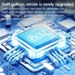 ⁦מטען שולחני עוצמתי במיוחד GaN 3 בהספק כולל של 285W⁩ – תמונה ⁦6⁩