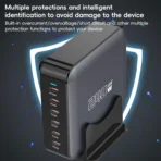 ⁦מטען שולחני עוצמתי במיוחד GaN 3 בהספק כולל של 285W⁩ – תמונה ⁦8⁩