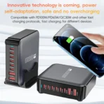 מטען שולחני עוצמתי במיוחד GaN 3בהספק כולל של 320W – תמונה 5