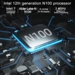 ⁦מיני מחשב נייד Jumper N100 II 8+256GB כולל מערכת הפעלה⁩ – תמונה ⁦2⁩