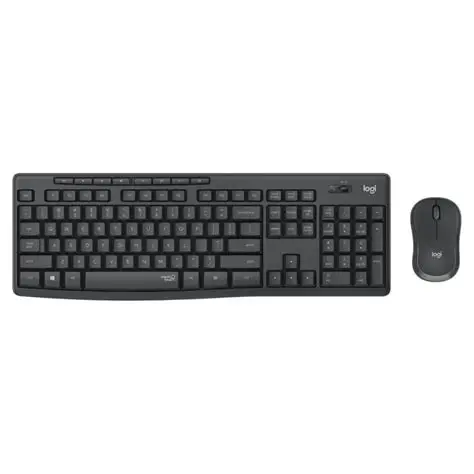 סט ‏מקלדת ועכבר אלחוטיים לוגיטק Logitech MK295