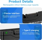 ⁦סוללת נשלפת רמקול ל JBL PartyBox Stage 320 10000mAh⁩ – תמונה ⁦2⁩