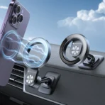 ⁦מעמד תושבת מגנטית לדשבורד מגסייף MIR MMDM58⁩ – תמונה ⁦3⁩