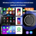 ⁦דונגל Ai Box אנדרואיד 13 Wooboobox GT7S 8+128GB⁩ – תמונה ⁦3⁩