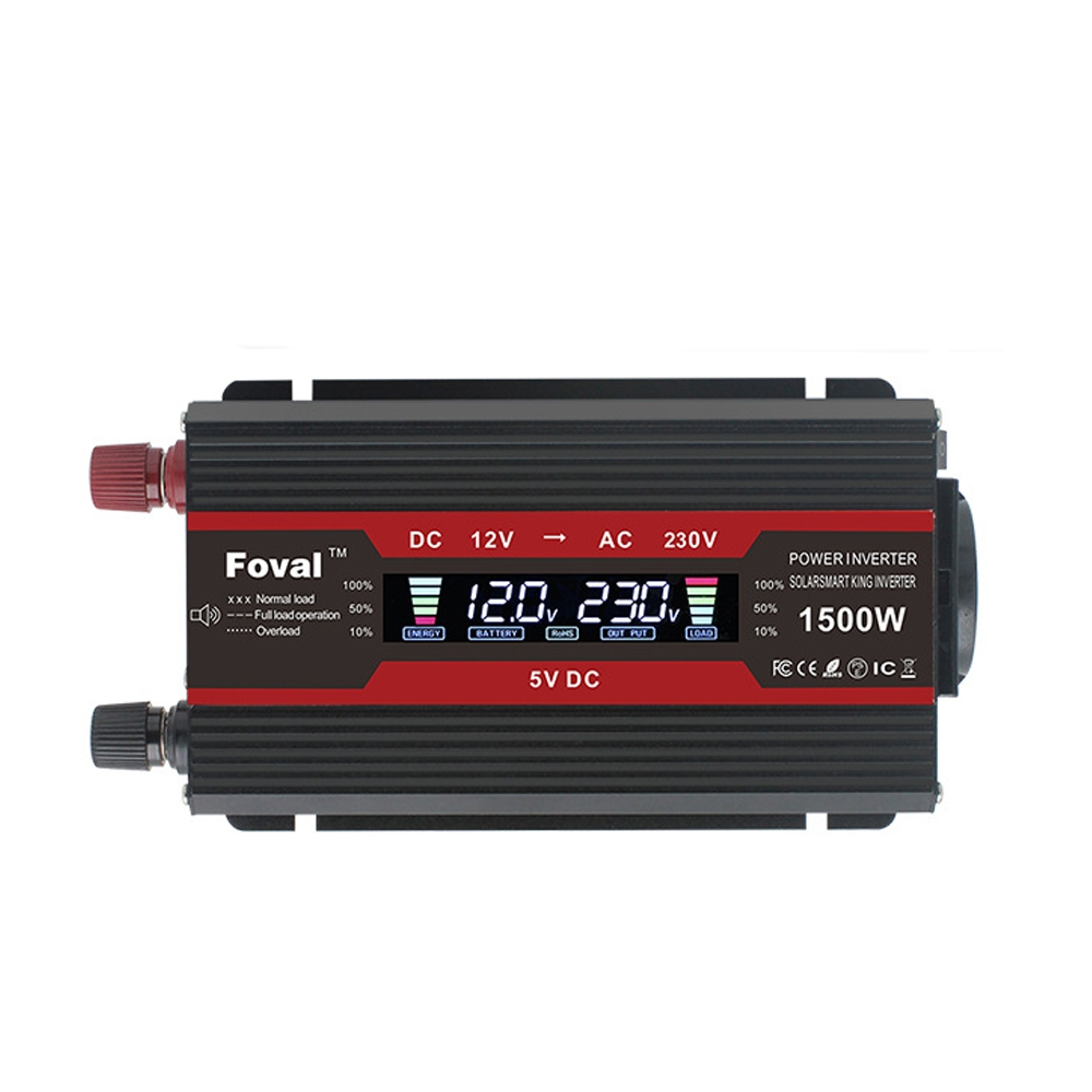 TBD0601054901 ממיר מתח לרכב FOVAL 12V 1500W – תמונה 1