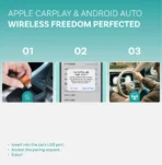 ⁦מתאם אלחוטי Ottocast mini cube 3.0 USB-C⁩ – תמונה ⁦4⁩