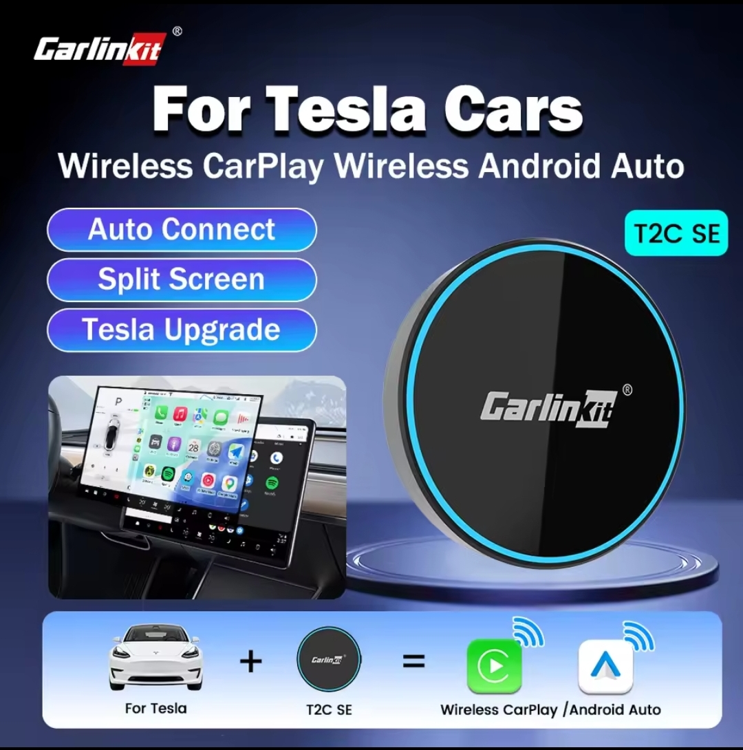 1791744099240 מתאם CarPlay ו AnodridAuto לטסלה carlinkit t2c-se – תמונה 1